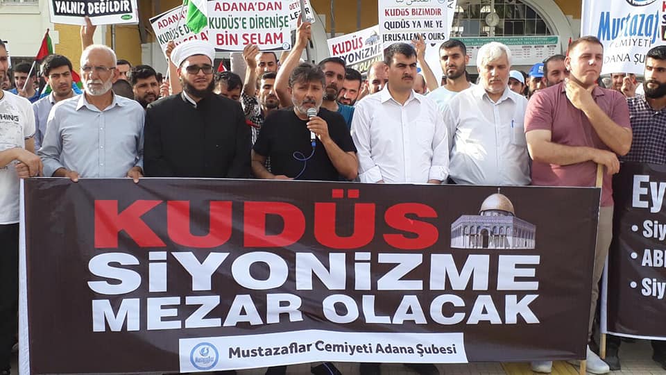 Adana'da “Özgür Kudüs Yürüyüşü" Yapıldı..