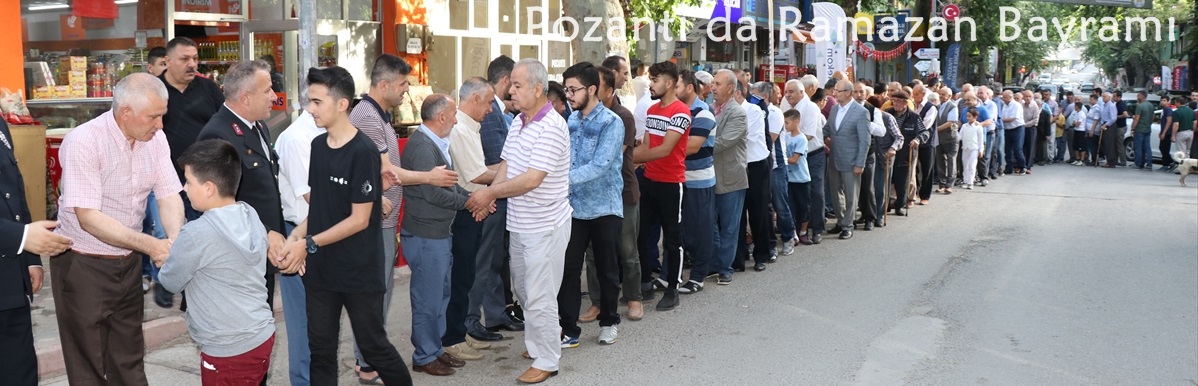 Pozantı’da Ramazan Bayramı