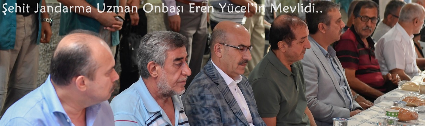 Vali Demirtaş Şehit Jandarma Uzman Onbaşı Eren Yücel’in Mevlidine Katıldı