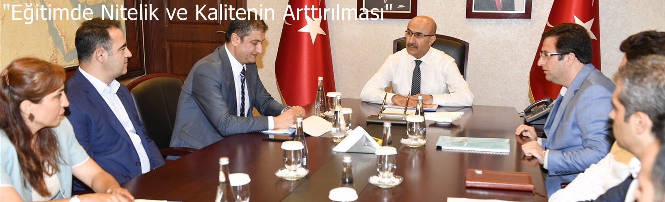 "Eğitimde Nitelik ve Kalitenin Arttırılması"