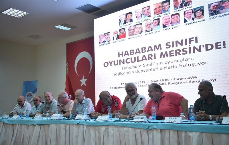 "Hababam Sınıfı"nın oyuncuları Mersin'de