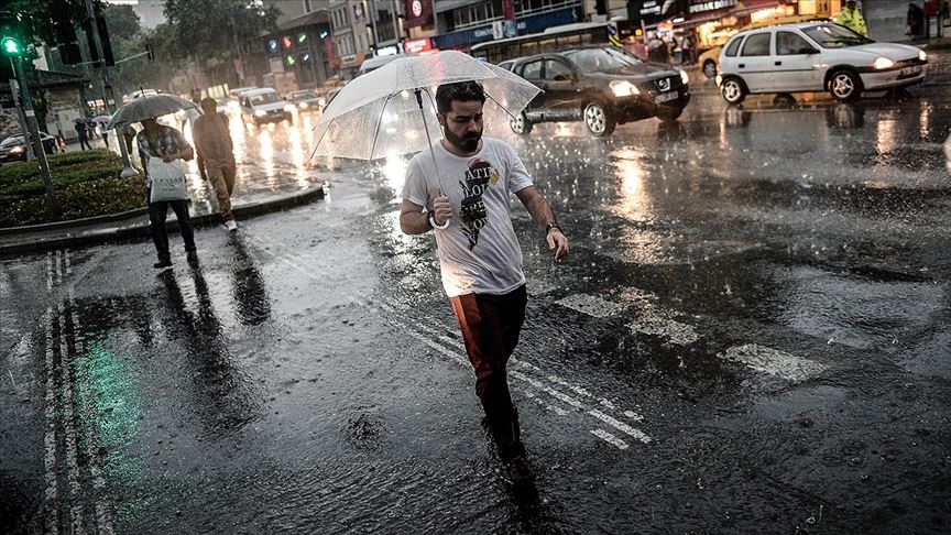 Türkiye yağışlı ve serin havanın etkisine girecek