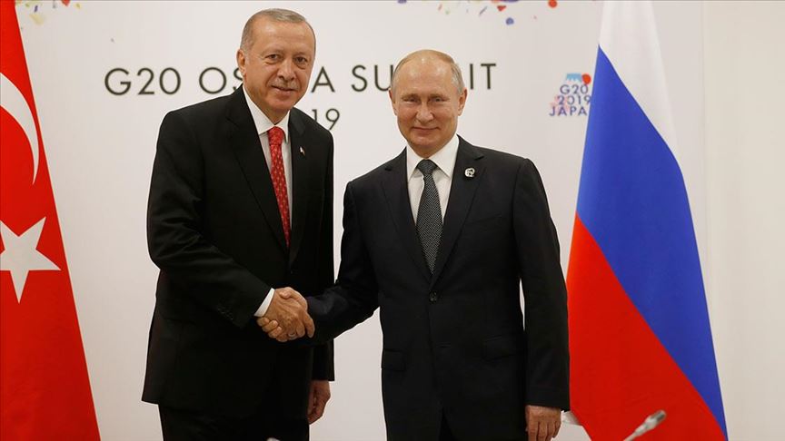 Erdoğan ile Putin telefonda Suriye ve Libya'daki gelişmeleri görüştü