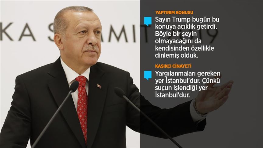 Erdoğan: S-400 teslimat sürecindedir, bu iş bitti