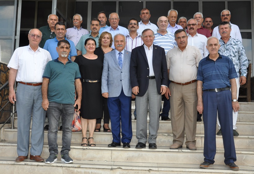 Başkan Akif Kemal Akay, Adana ESOB Başkanı Nihat Sözütek'i ziyaret etti.