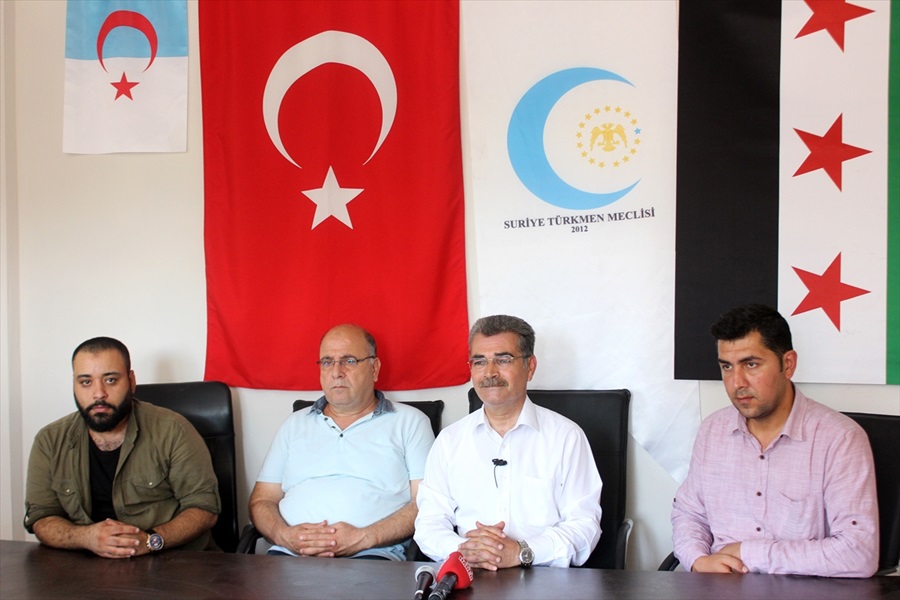 Suriye Türkmen Meclisi heyeti Hatay'da