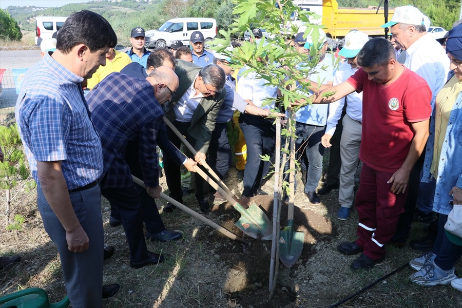 Adana'da 15 Temmuz şehitleri için fidan dikildi