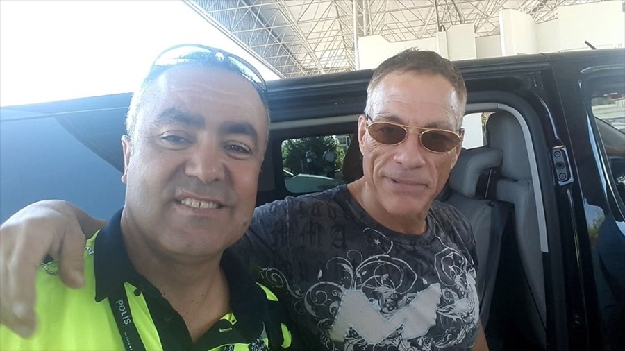 Jean Claude Van Damme Bodrum'da