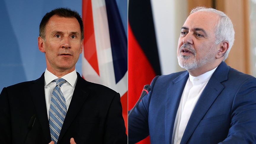 Jeremy Hunt ve Cevad Zarif alıkonulan gemileri görüştü