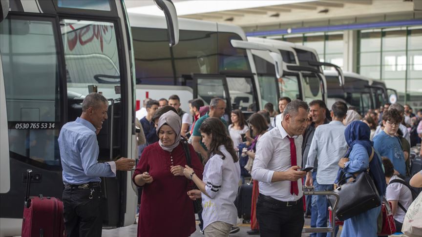 Otobüs firmalarına ek sefer izni