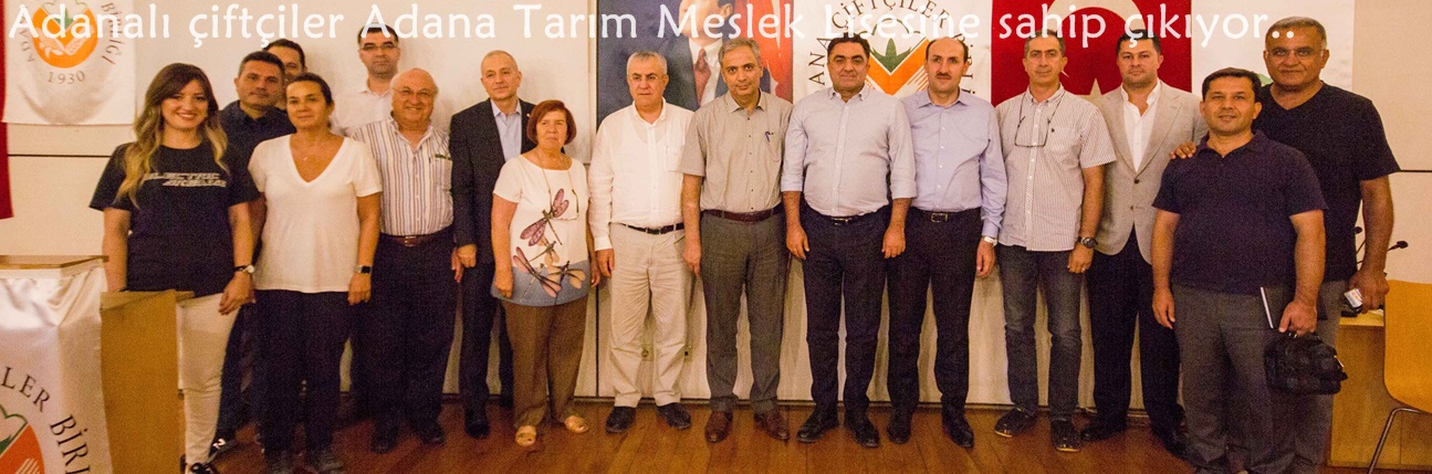 Adanalı çiftçiler Adana Tarım Meslek Lisesine sahip çıkıyor