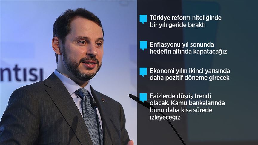 Albayrak: Türkiye ekonomisi bu yıl pozitif büyüyecek