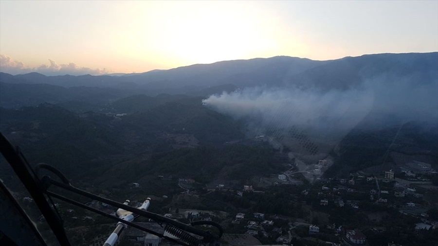 Hatay'da orman yangını