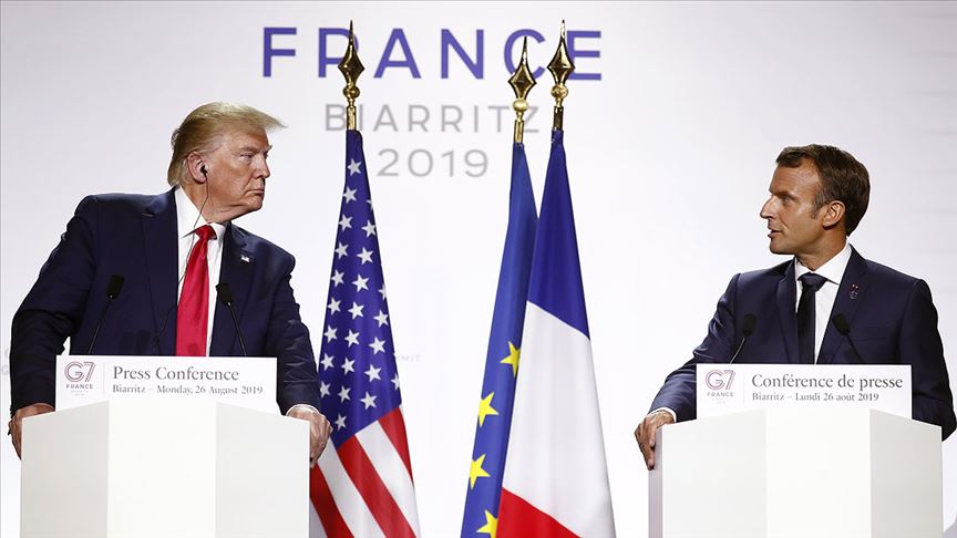 Macron: Trump ile Ruhani'nin görüşebilmesi için şartları oluşturduk