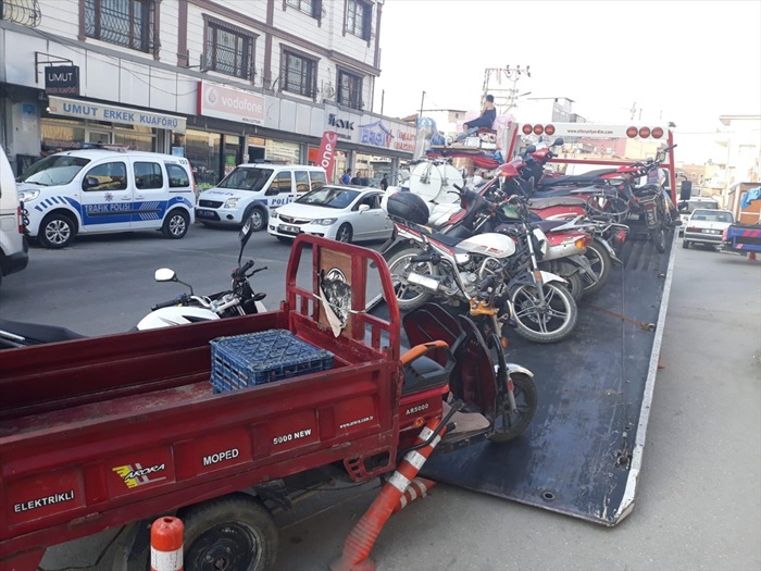 Adana'da motosiklet ve elektrikli bisiklet uygulaması