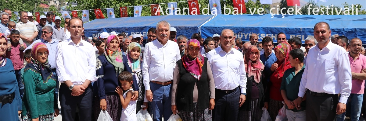 Adana'da bal ve çiçek festivali