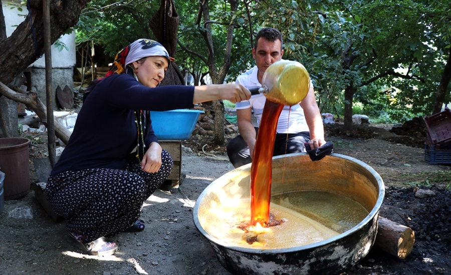 Üzümün pekmez yolculuğu