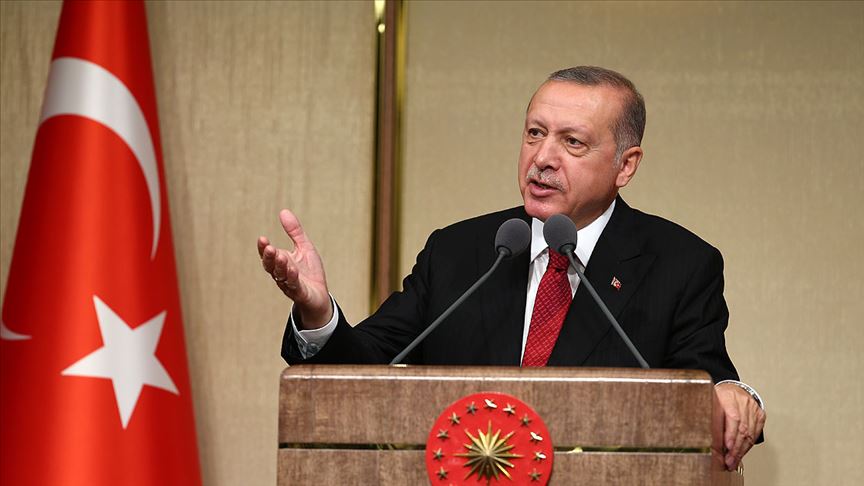 Erdoğan: Bu iktidar, Barış Pınarı Harekatı'yla dünyada sembolleşmiştir