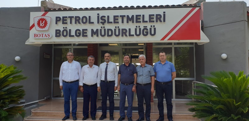 Ceyhan Ticaret Odası Heyeti'nden Botaş Bölge Müdürlüğü Ziyareti