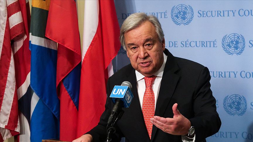 Guterres: Trump'ın sözde barış planına karşı uluslararası hukukun koruyucularıyız