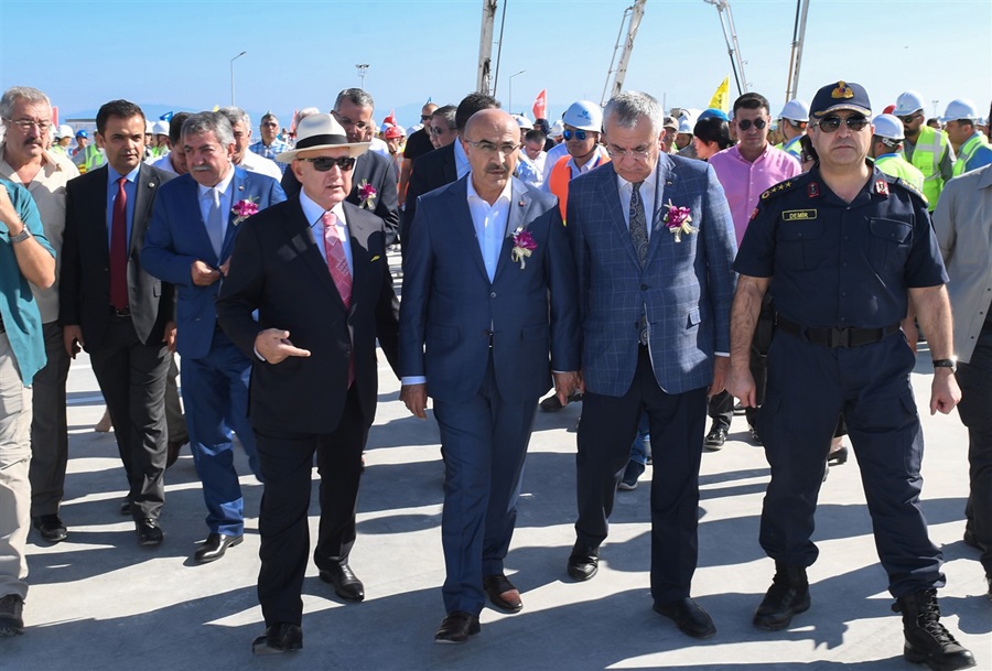 Vali Demirtaş, Hunutlu Termik Santrali Üst Yapı Başlama Etkinliğine Katıldı