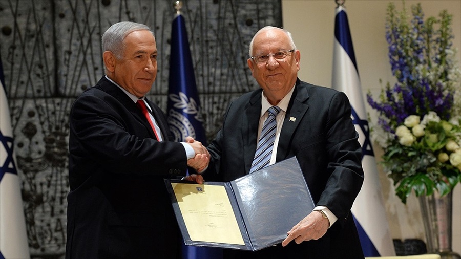 İsrail Cumhurbaşkanı Rivlin hükümeti kurma görevini Netanyahu'ya verdi