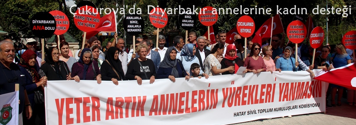 Çukurova'da Diyarbakır annelerine kadın desteği