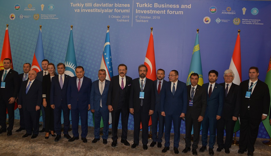 CTO Başkanı Can, Özbekistan da düzenlenen Türk İş ve Yatırım Forumu'na katıldı