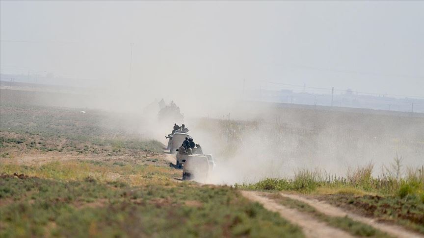 Tel Abyad'ın batısındaki El Yabse ve Tel Fander köyleri terörden arındırıldı