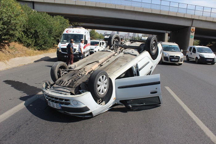 Adana'da trafik kazası: 1 yaralı