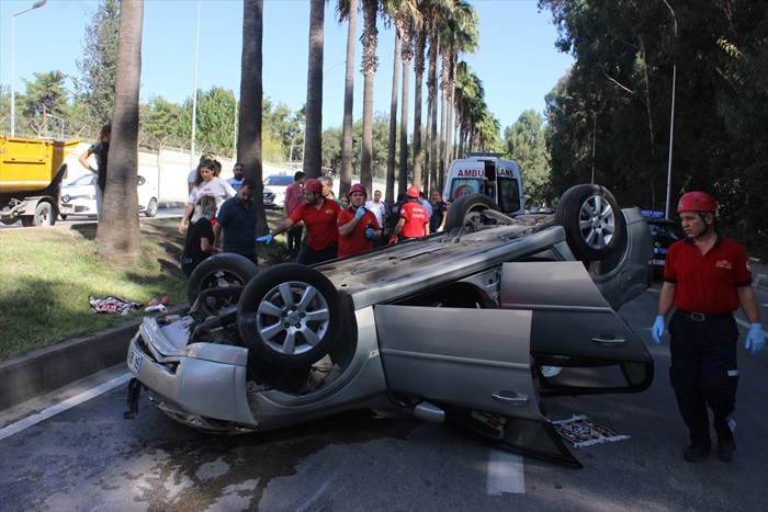 Adana'da trafik kazası: 6 yaralı