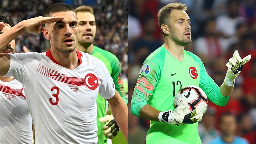 Merih Demiral ve Mert Günok UEFA'nın en iyi 11'inde