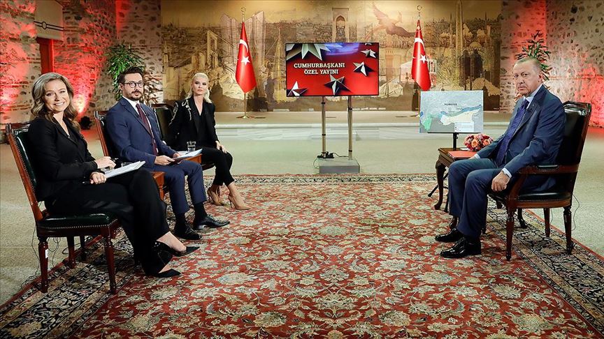 Erdoğan: Amerika'nın Mazlum kod adlı teröristi bize teslim etmesi lazım