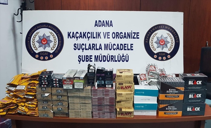 Adana'da kaçakçılık operasyonları