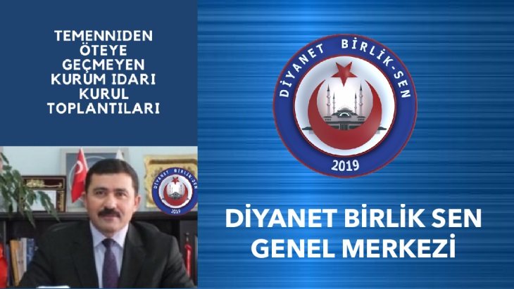 Kenan Ak: "Bu Yetki elbisesi Diyanetteki Yetkili Sendikaya bol geliyor.."