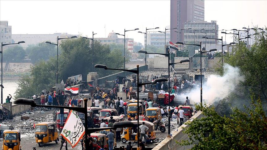 Irak’ın başkenti Bağdat'ta sokağa çıkma yasağı ilan edildi