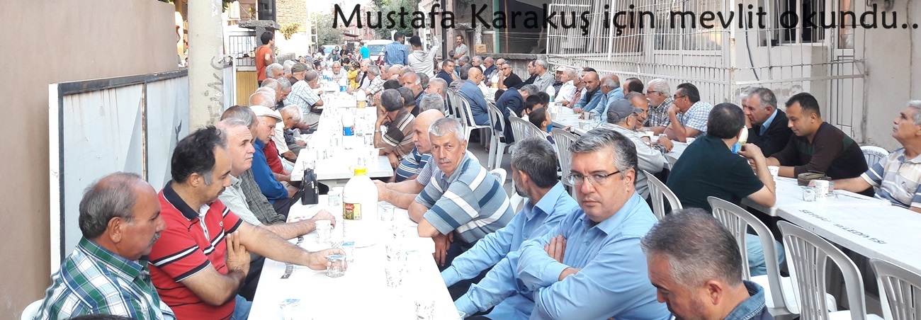 Mustafa Karakuş için mevlit okundu..