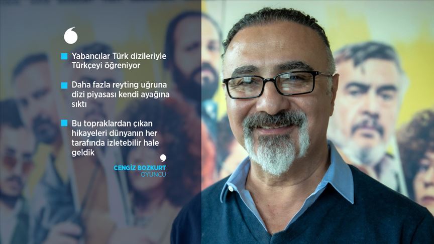 Cengiz Bozkurt: Yabancılar Türk dizileriyle Türkçeyi öğreniyor