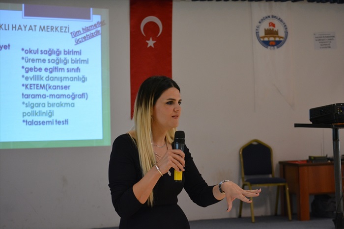 Kozan'da "Obezite ve Sağlıklı Beslenme" semineri düzenlendi