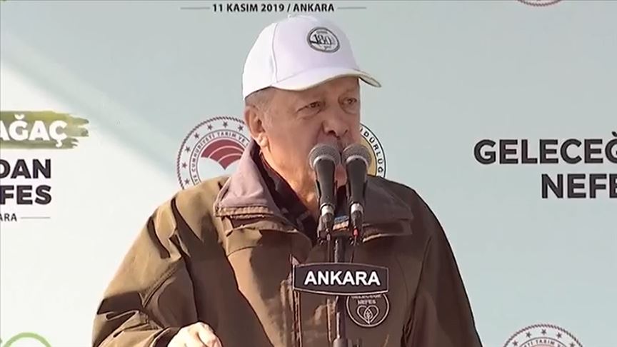 Erdoğan: Çevrecilik adına bize söylemediklerini bırakmayanların hiçbiri ortada yok