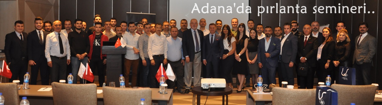 Adana'da pırlanta semineri