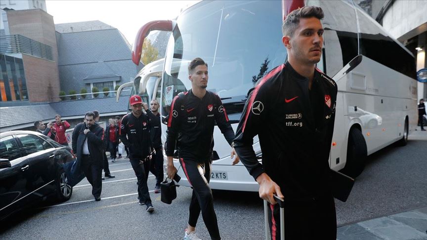 A Milli Futbol Takımı Andorra'da