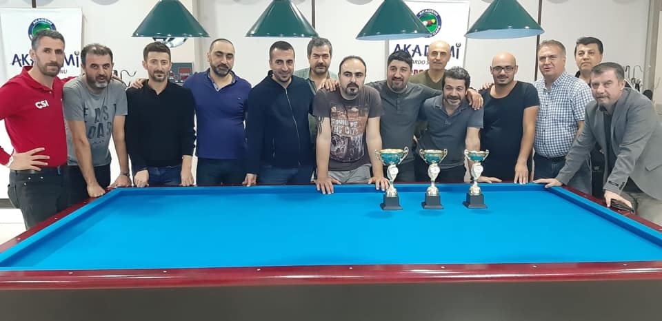 Adana Akademi Bilardo Spor Salonu 7.DOSTLUK turnuvası sona erdi..