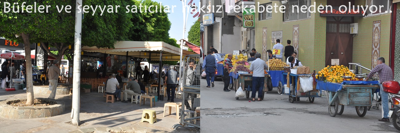 Başkan Sözütek: Büfeler ve seyyar satıcılar haksız rekabete neden oluyor..