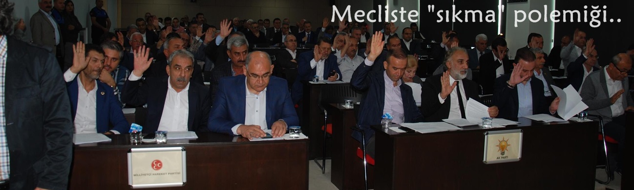 Mecliste "sıkma" polemiği