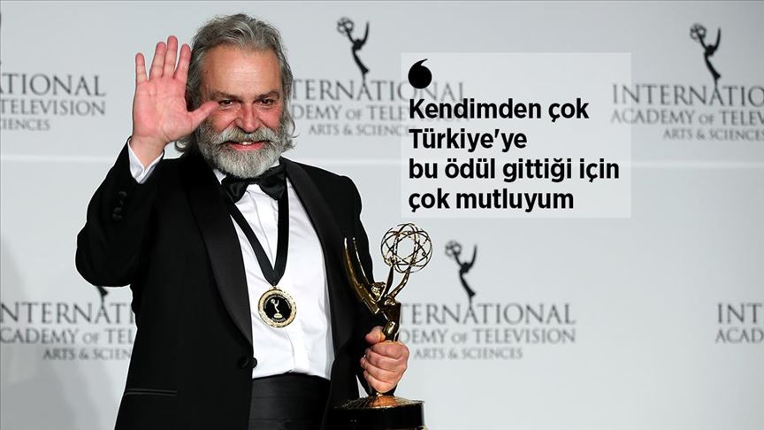 Haluk Bilginer 47. Uluslararası Emmy Ödülleri'nde 'en iyi erkek oyuncu' seçildi