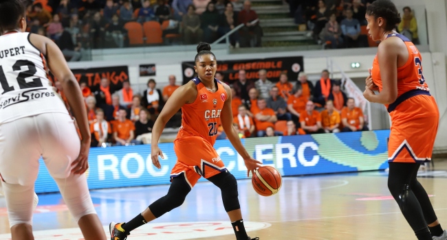 Bourges Basket: 92 - Gelecek Koleji Çukurova Basketbol: 62