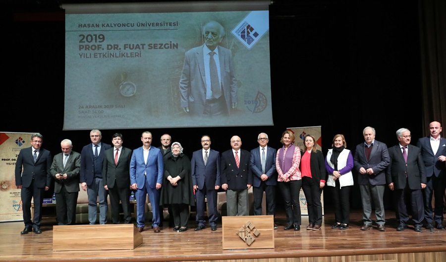 HKÜ’de “2019 Prof. Dr. Fuat Sezgin Yılı Etkinlikleri” Düzenlendi