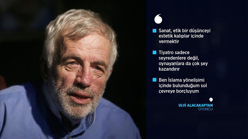 Ulvi Alacakaptan: Sanatsal olan her şeyi yaparım, slogan atmam