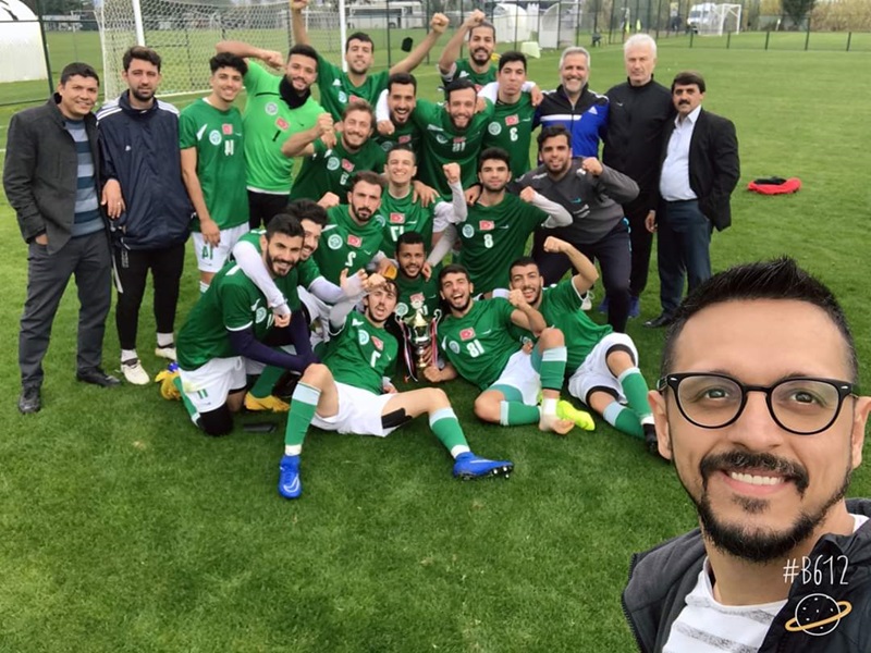 Çukurova Üniversitesi Erkek Futbol Takımı Şampiyon